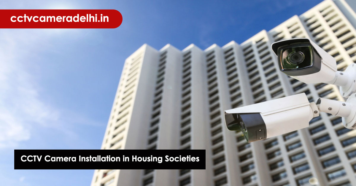 CCTV Camera Installation in Housing Societies Lifts and Common Areas