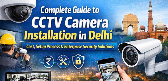 Complete Guide to CCTV Camera Installation in Delhi