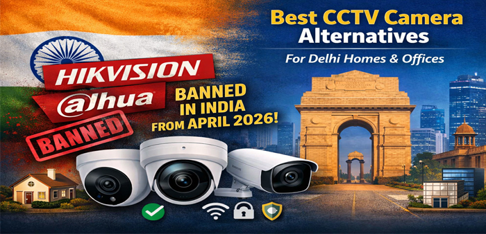 Best CCTV Camera Alternatives for Delhi Homes & Offices